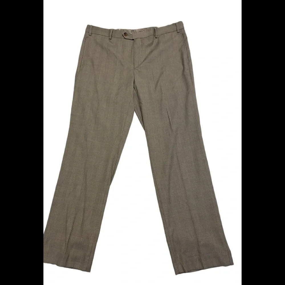 Lauren Ralph Lauren Crosshatch Flat Front Dress Pants